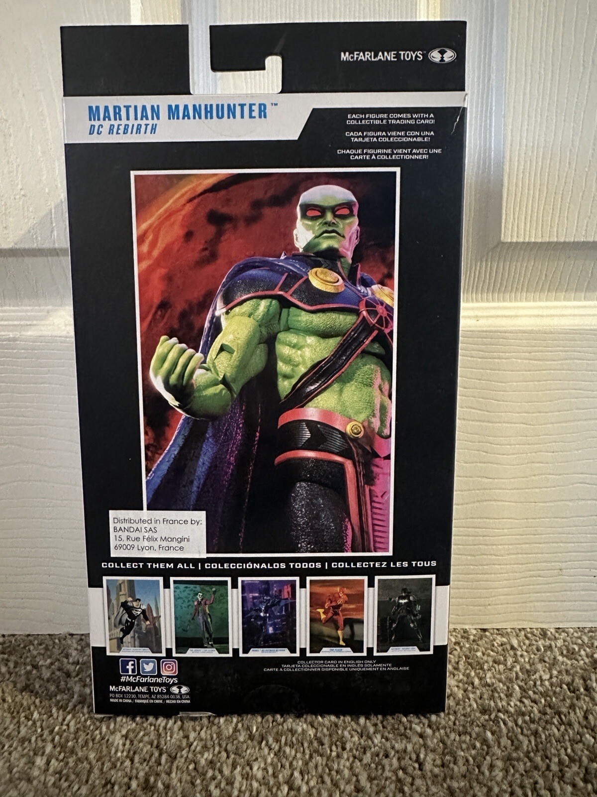 DC Multiverse Martian Manhunter Macfarlane Toys 7" Inch Action Figure