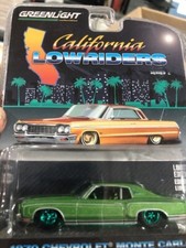 1970 Chevy Monte Carlo Chase Piece 1.64 Greenlight Lowrider