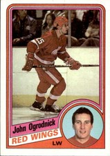 1984-85 Topps #46 John Ogrodnick Hockey Card