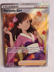 Furisode Girl 190/195 Silver Tempest Full Art Ultra Rare Holo