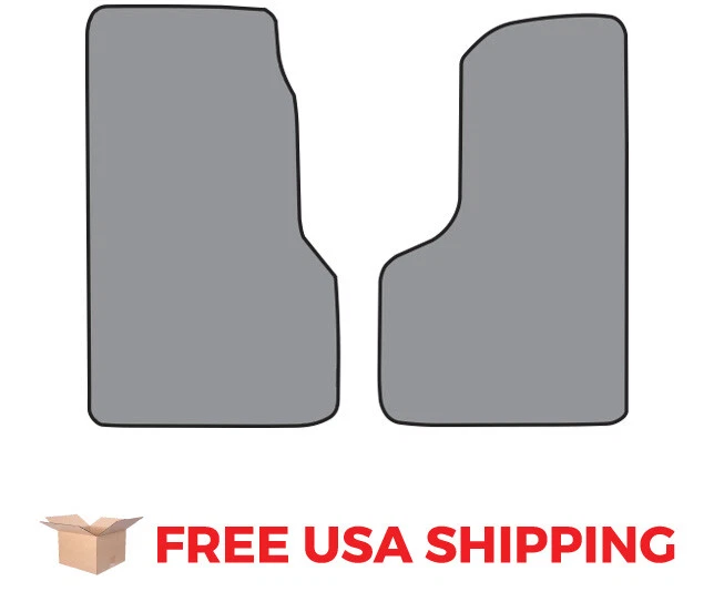 FITS 2003-2006 GMC C5500 Topkick Crew Cab Pickup Floor Mat 2pc Cutpile Foto 2 de 3