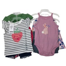 CARTER'S GIRLS 3 MOS 8 PIECES OUTFIT NEW WITH TAG