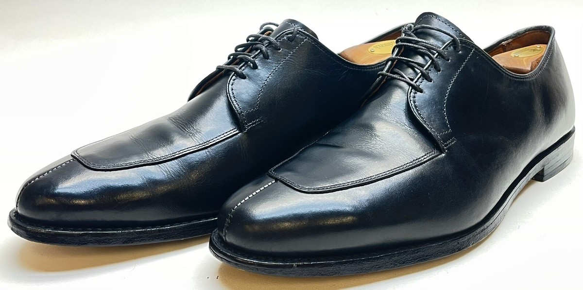 EUC Allen Edmonds Men\'s Black Leather Resoled Split Toe Delray Dress Shoes 15 B Allen Edmonds Black Casual Shoes for Men for sale | eBay main image 2