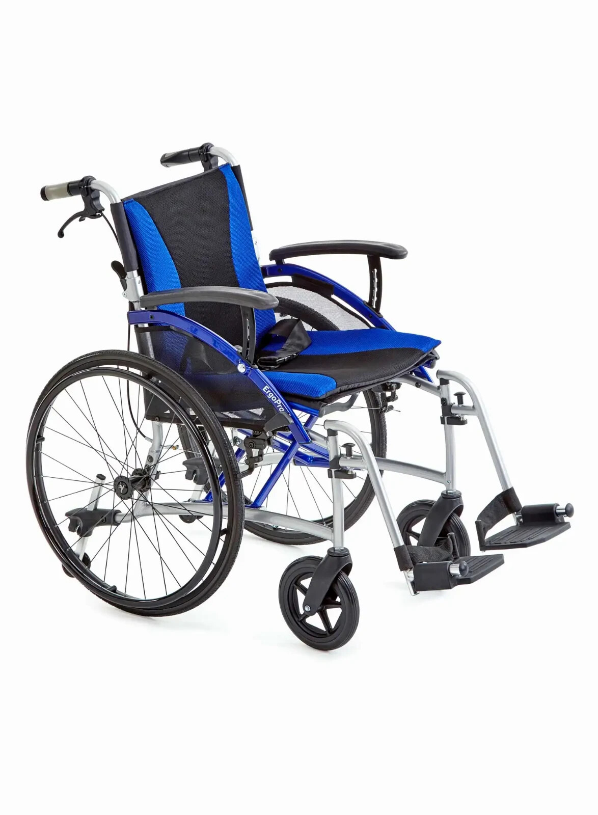 CareCo Ergo Pro Self Propelled Wheelchair 18" Portable Folding