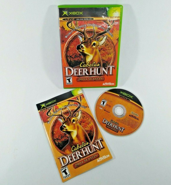 Xbox 360 Cabelas Deer Hunt 2004 Season Complete with Manual eBay
