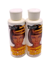 (2Pack) Black N' Sassy Self-Heating Hot Oil Dry Hair Repair 4oz