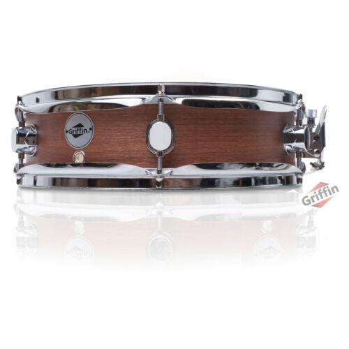 GRIFFIN Piccolo Snare Drum 13"x3.5 Hickory Poplar Wood Shell Acoustic Percussion - Picture 1 of 9