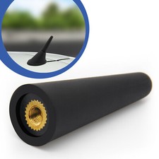 Kurz Stab Antenne Dach Auto FM/AM Radio Gewinde Mit Adapter M4 M5 M6 Für VW AUDI