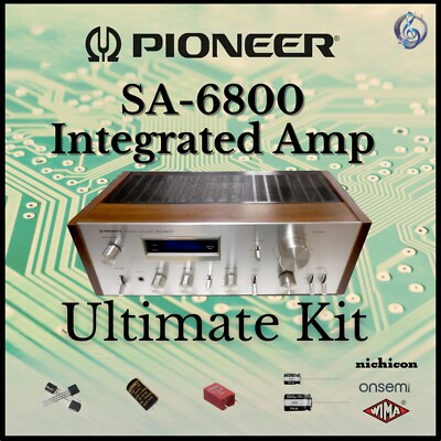 Pioneer SA-6800Ⅱ アンプ Pioneer SA-6800 SA-608 Integrated