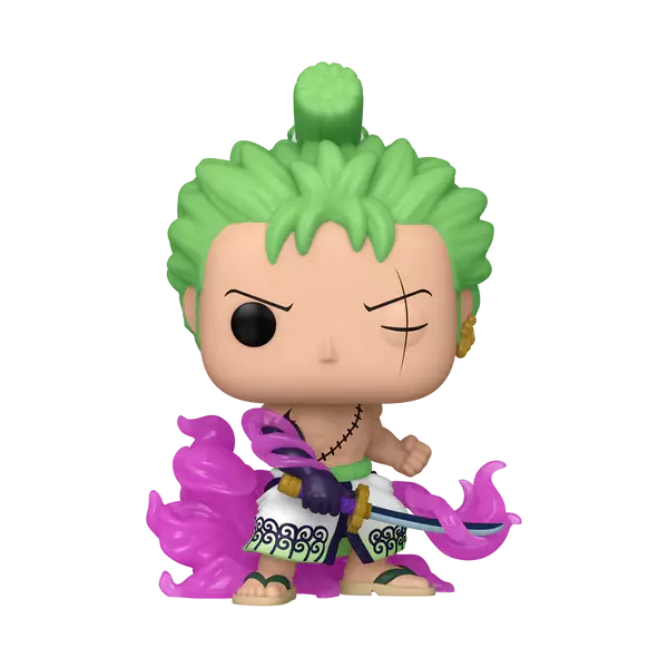 Funko Pop! Animation: One Piece - Roronoa Zoro Enma Glow-in-the-Dark  Exclusive