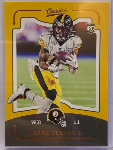 CHASE CLAYPOOL - 2020 Chronicles Classics Pittsburgh Steelers ROOKIE RC