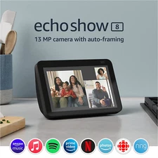Echo Show 8 (2Nd Gen, 2021 Release) | HD Smart Display with Smart Home Connectiv