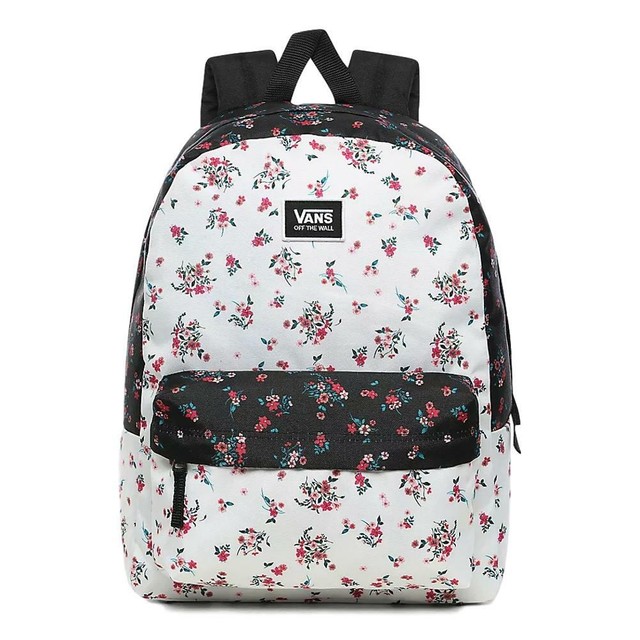 vans off the wall floral backpack