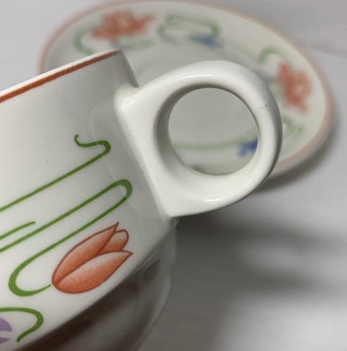 6 juegos de tazas de té y platillos de café Villeroy & Boch FLORIDA porcelana de Alemania Occidental - Imagen 4 de 15
