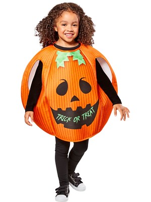 Kinder Kürbis Torte Kostüm Halloween Kinder Unisex Alter 2-6 Spaß Neuheit