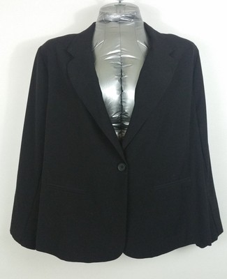 black blazer size 18