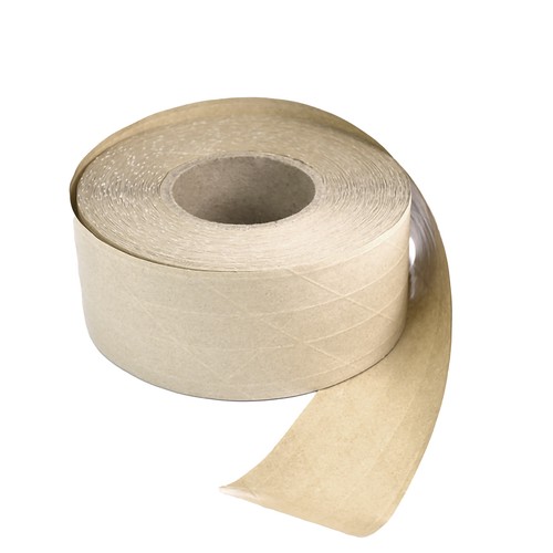 Wasseraktiviertes verstärktes Kraftpapierband Zum Selbermachen Versiegelung 3" breit 150 Fuß 1,5" Kern - Bild 1 von 8