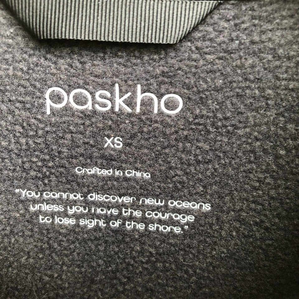 Paskho LongHaul Flight & Travel Zip Up Black Jacket Women’s Sz XS eBay