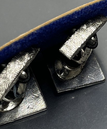 Vintage Made In Norway Real Pewter H Mark Of Quality Norwegian Cuff Links 0.7” - Picture 4 of 6