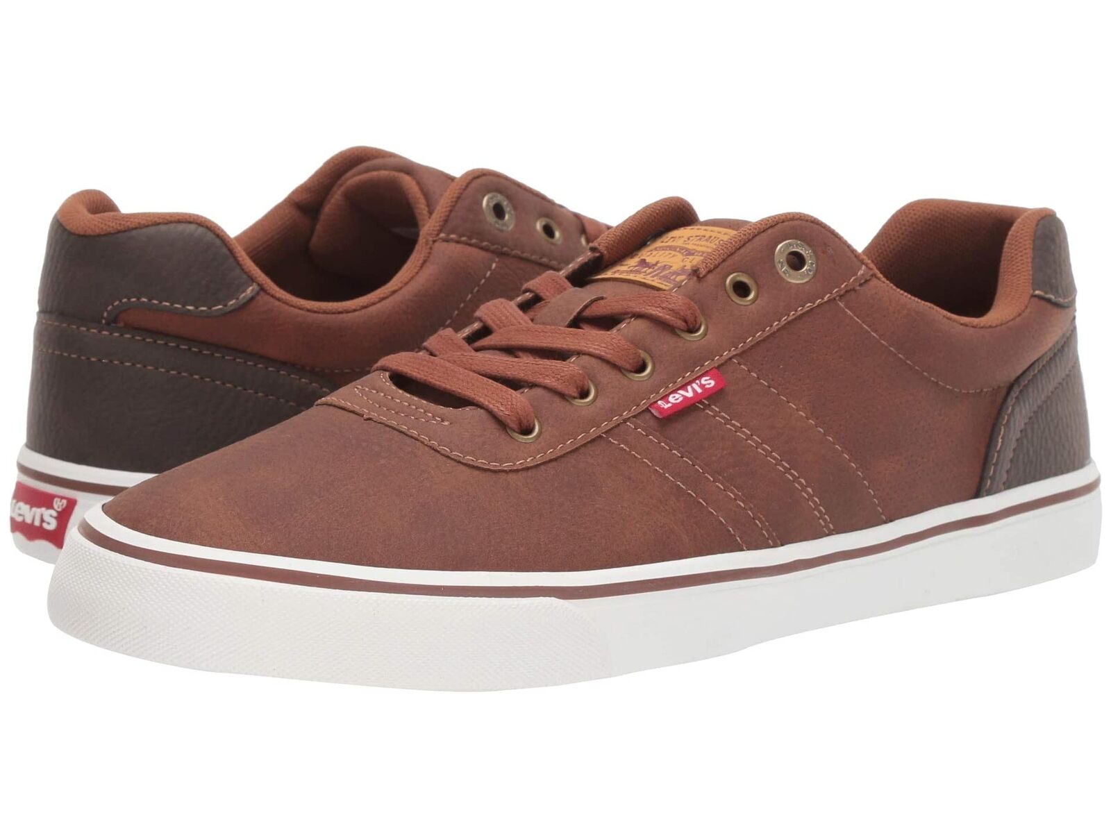 Levi's Men Low Top Lace Up Sneakers Miles WX Perf X Size US 8M Tan Brown  191605554835 | eBay