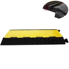 5 Channel Cable Rubber Electrical Wire Hose Cable Cover Protector Ramp 36" Long