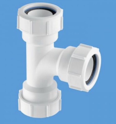 McAlpine V15M Multi-Fit Swept Equal Tee 2''