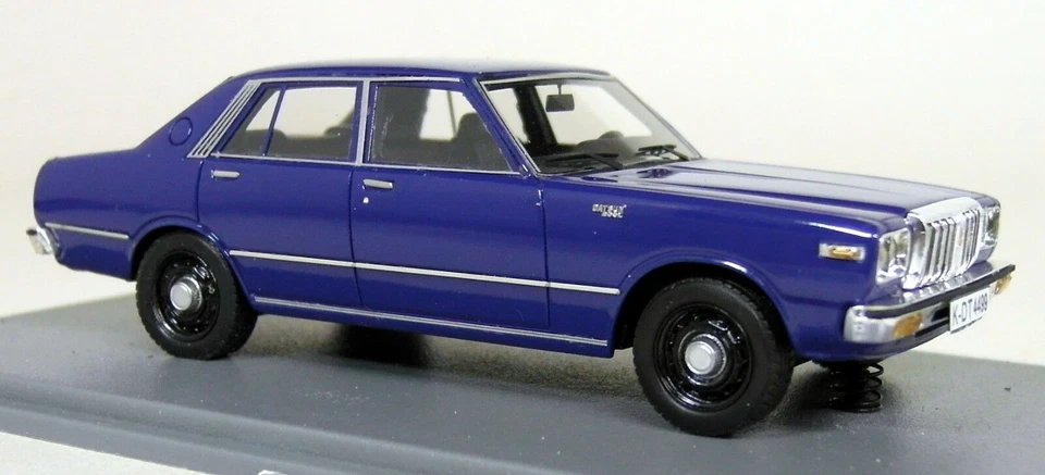 NEO 1/43 Datsun 200L Laurel C230 1977 Blue Resin Scale Model Car - 44499 - Image 3 of 4