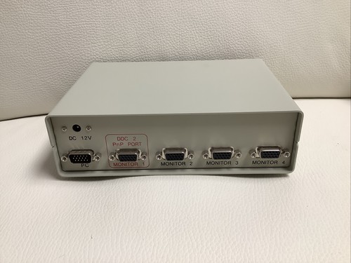 Analog Monitor Splitter MSV-104E - Bild 2 von 2