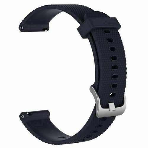 Correas de pulsera de silicona de 18 mm para reloj inteligente Ticwatch C2 oro rosa - Imagen 18 de 33