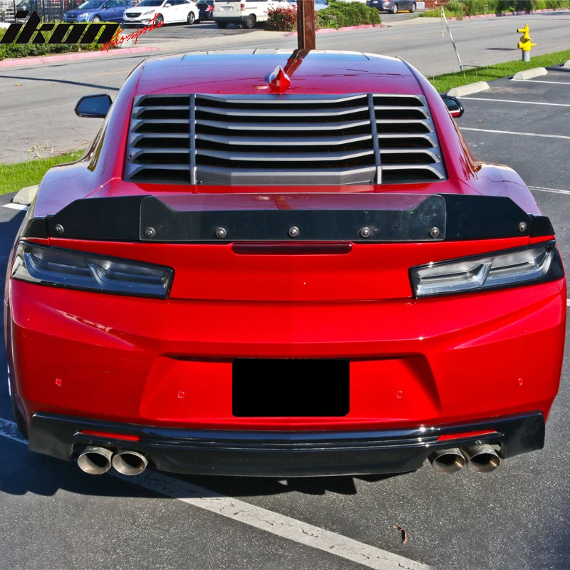 2016 camaro 2024 rear window louvers