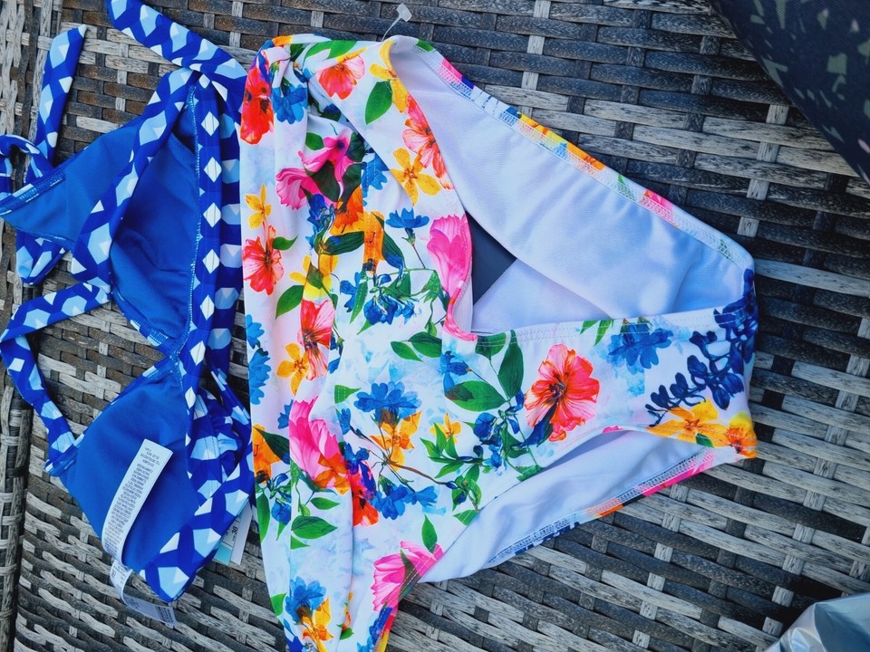 WOMENS M&S NEXT BIKINI SET BOTTOMS NEW SIZE 10 TOP SIZE 10 bnwt SWIMWEAR eBay