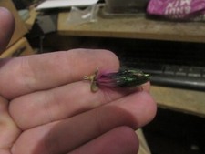 excellent rare vintage Hardy Alnwick halcyon fishing lure bait 1" size ......