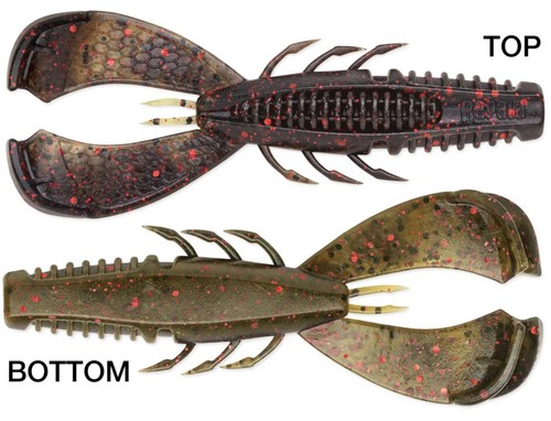 Crush City 3.5" Cleanup Craw Jig Trailer (California Craw-7 per pack) - 第 1/1 張圖片