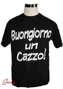 maglietta buongiorno un