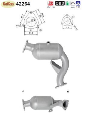   Katalysator Audi A4/A5/Q5, 3.0 TFSI/S4/S5/SQ5, quattro, 200/245/260kW,Euro 6