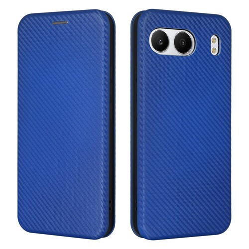For OnePlus Nord 4, Luxury Carbon Fiber Flip Leather Wallet Stand Case Cover - Picture 14 of 24
