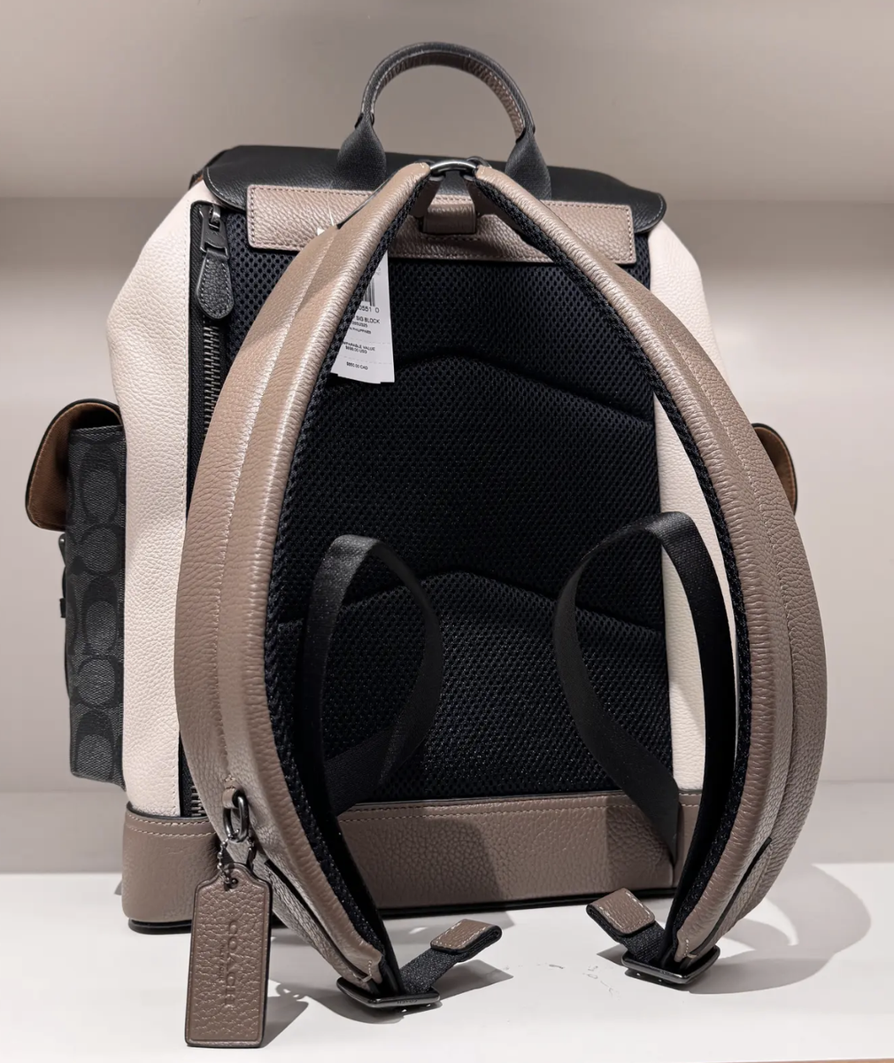 NWT Coach MEN'S Hudson Backpack CR335/ CT835 | eBay
