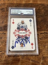 Michael Bunting IP Signed O Pee Chee Card Psa Dna Slab Autographed Maple Leafs