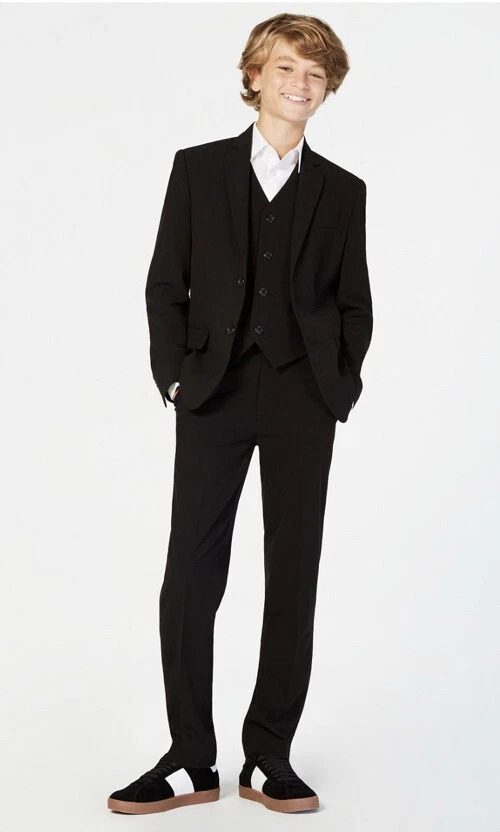 Boys slim fit dress hotsell pants