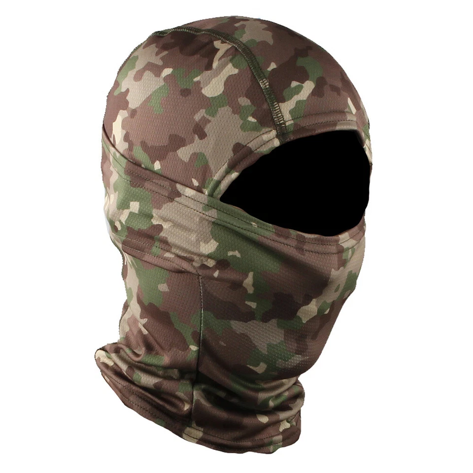 Face Mask Ski Mask Winter Cap  Balaclava Beanie Hat Bandanda Tactical Warm US - Image 3 of 4