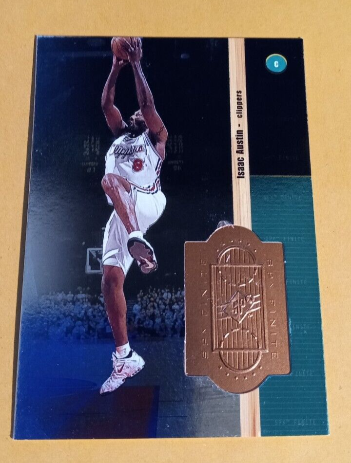 1998-99 SPx Finite Basketball Isaac Austin #31 Clippers /10000