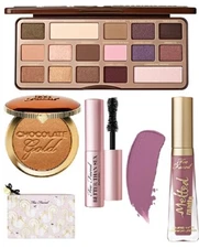 TOO FACED Squirrels Pink Chocolate 5pc Makeup Set- limited edition NEW