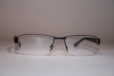 Herren Brille ÖGA by Morel 7414 O NR050 Schwarz 54[]18 Halbrand Aluminium