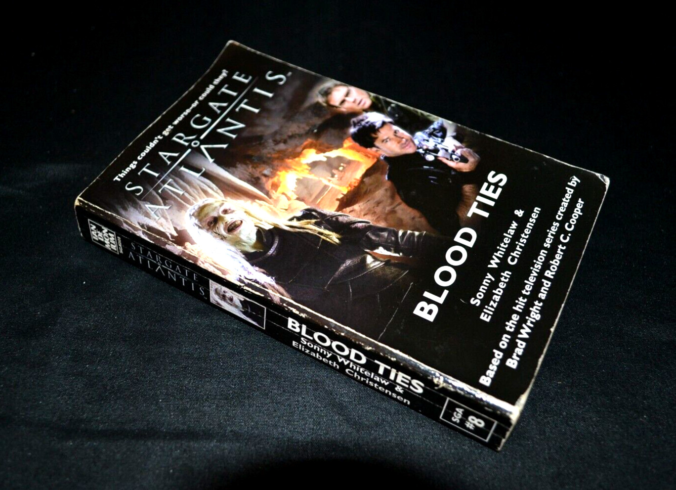 Stargate SG1 #8 Blood Ties Paperback Book by Sonny Whitelaw E Christensen 2007