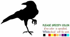 CROW RAVEN BLACKBIRD Vinyl Decal Sticker Car Window Bumper Wall Laptop 9"