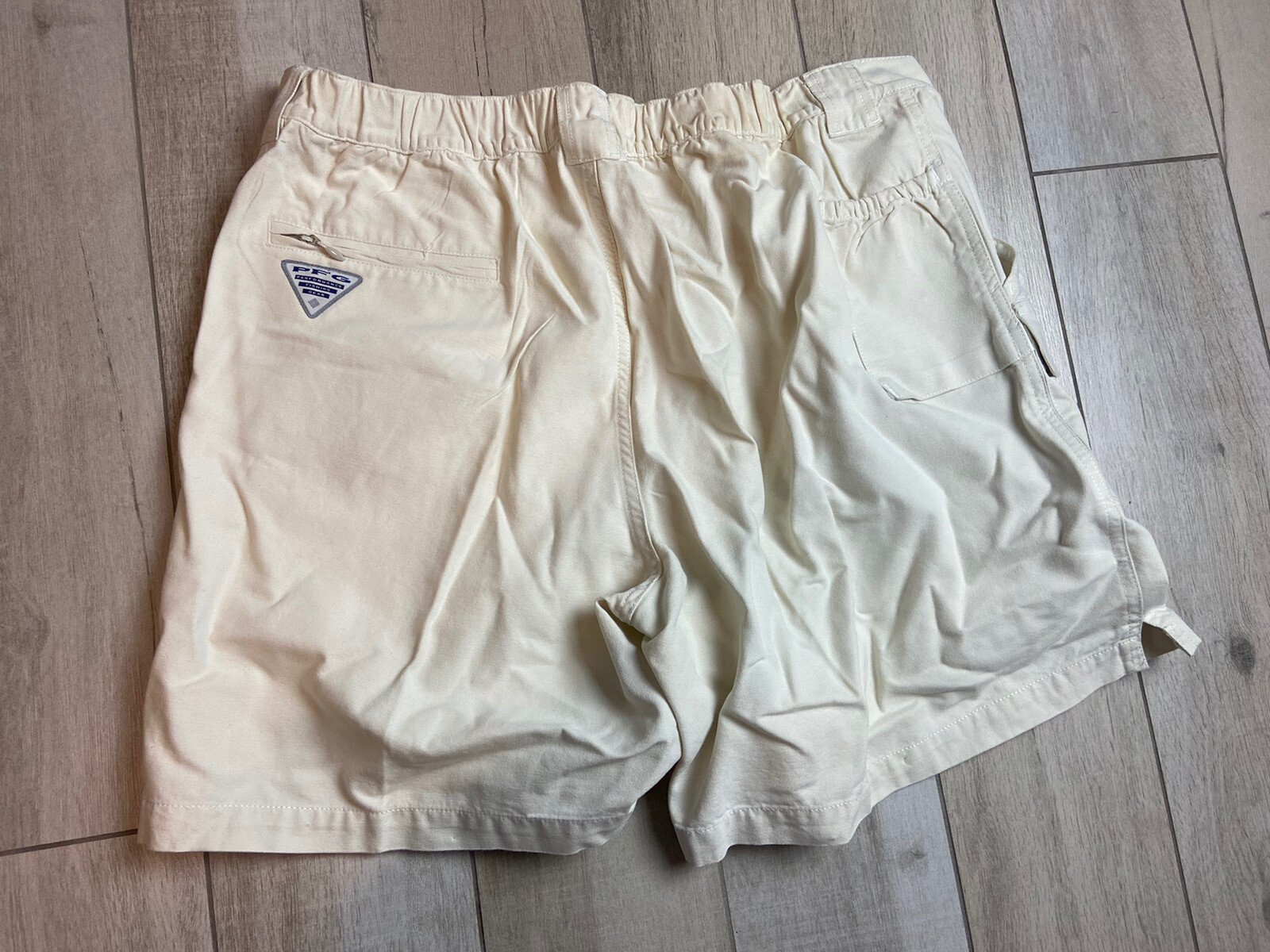 Columbia PFG Khaki Beige Fishing Cargo Shorts Men's Size XL eBay