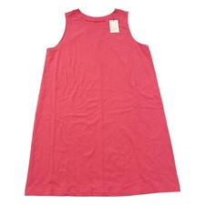 A New Day Womens Size XL Knit Tank Dress Coral Pink
