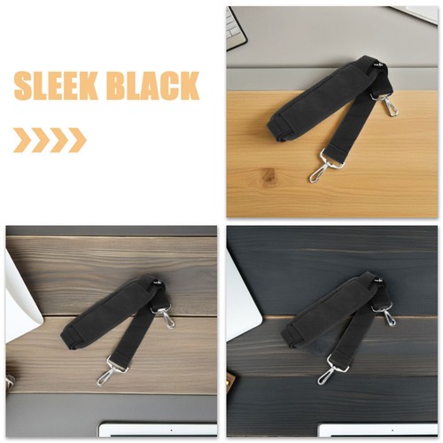 2 Pcs Briefcase Shoulder Strap Replacement Adjustable Bag Straps Travel Laptop - Afbeelding 6 van 12