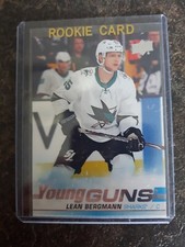 2019-20 Upper Deck Series 1 Young Guns YG Lean Bergmann RC Card# 245