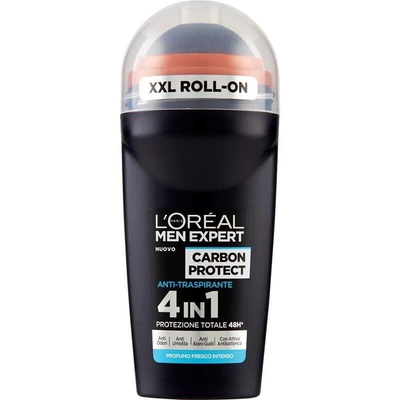 L'OREAL MEN EXPERT DEODORANTE ROLL-ON CARBON PROTECT 50 ML